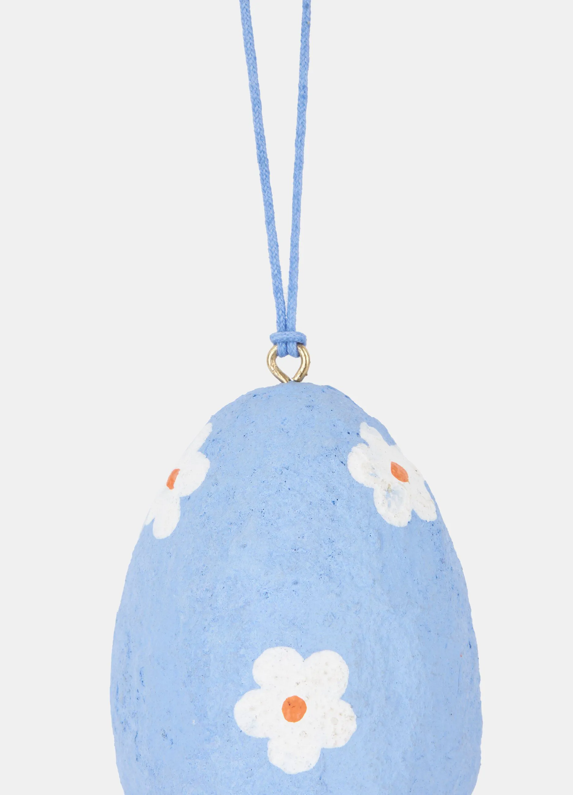 Decorazione di Pasqua fatta a mano in cotone riciclato