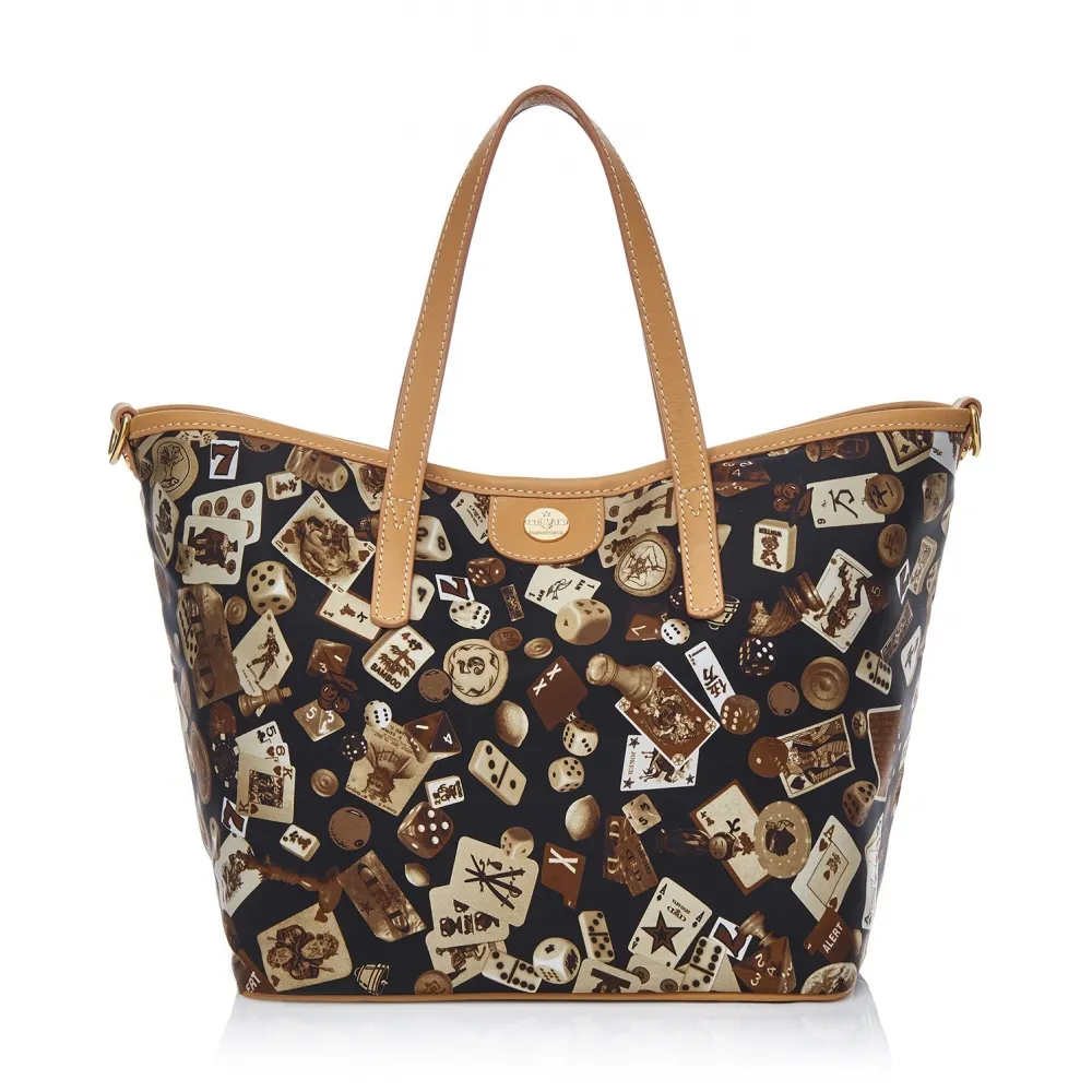 Divo Diva - Venice - Marrone - Borsa in Pelle - Made in Italy - Life is a Game Collection - Alta Qualità Luxury