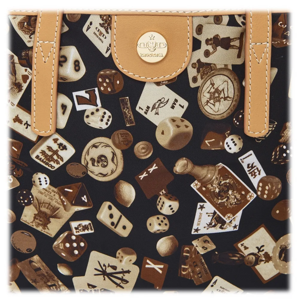 Divo Diva - Venice - Marrone - Borsa in Pelle - Made in Italy - Life is a Game Collection - Alta Qualità Luxury