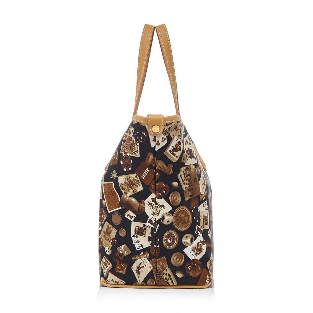 Divo Diva - Venice - Marrone - Borsa in Pelle - Made in Italy - Life is a Game Collection - Alta Qualità Luxury