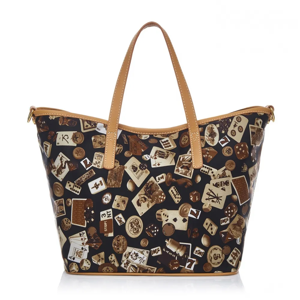 Divo Diva - Venice - Marrone - Borsa in Pelle - Made in Italy - Life is a Game Collection - Alta Qualità Luxury