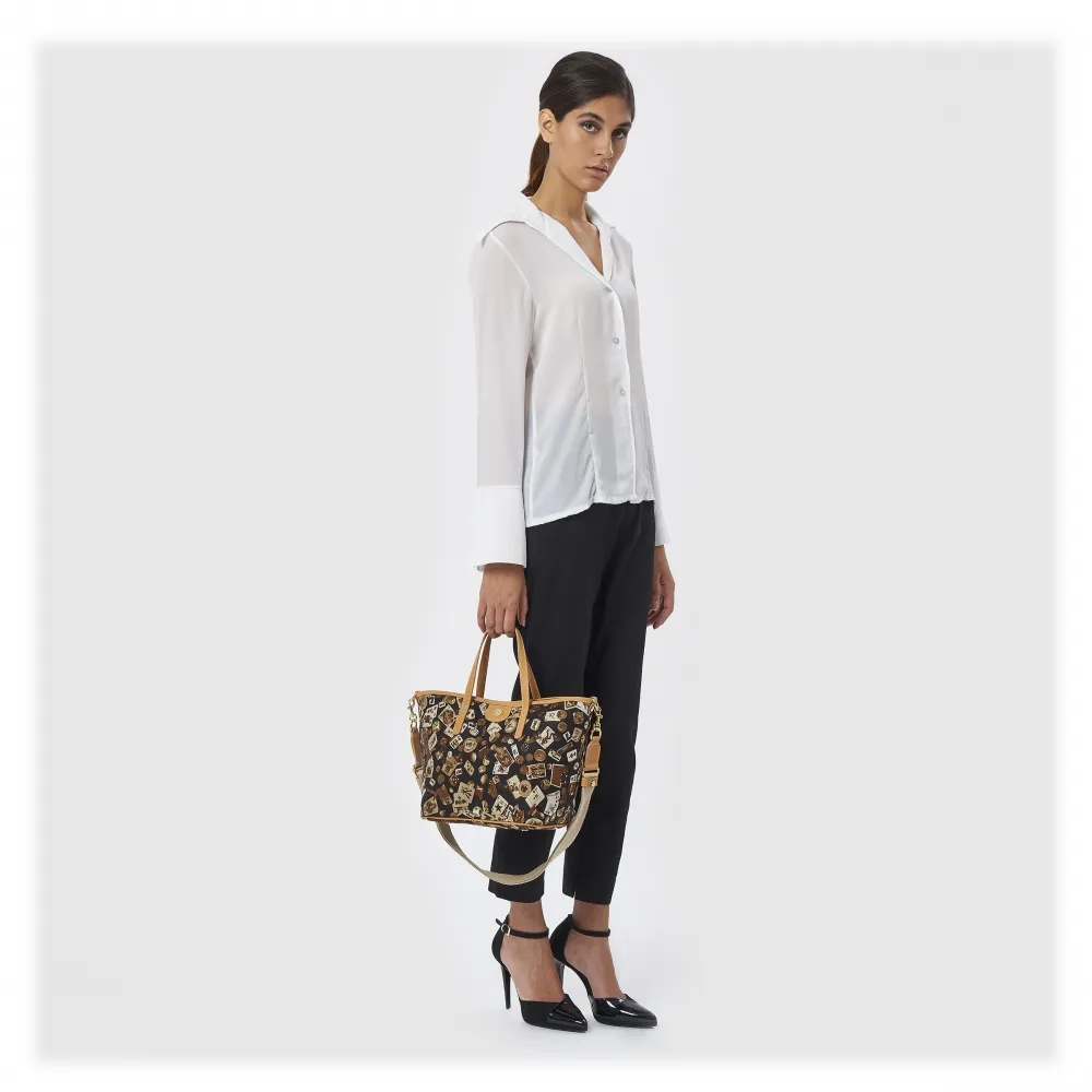 Divo Diva - Venice - Marrone - Borsa in Pelle - Made in Italy - Life is a Game Collection - Alta Qualità Luxury