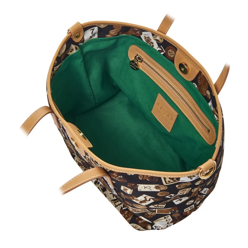 Divo Diva - Venice - Marrone - Borsa in Pelle - Made in Italy - Life is a Game Collection - Alta Qualità Luxury