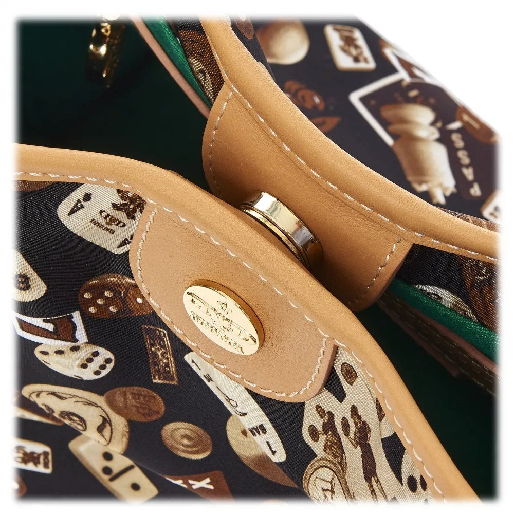 Divo Diva - Venice - Marrone - Borsa in Pelle - Made in Italy - Life is a Game Collection - Alta Qualità Luxury