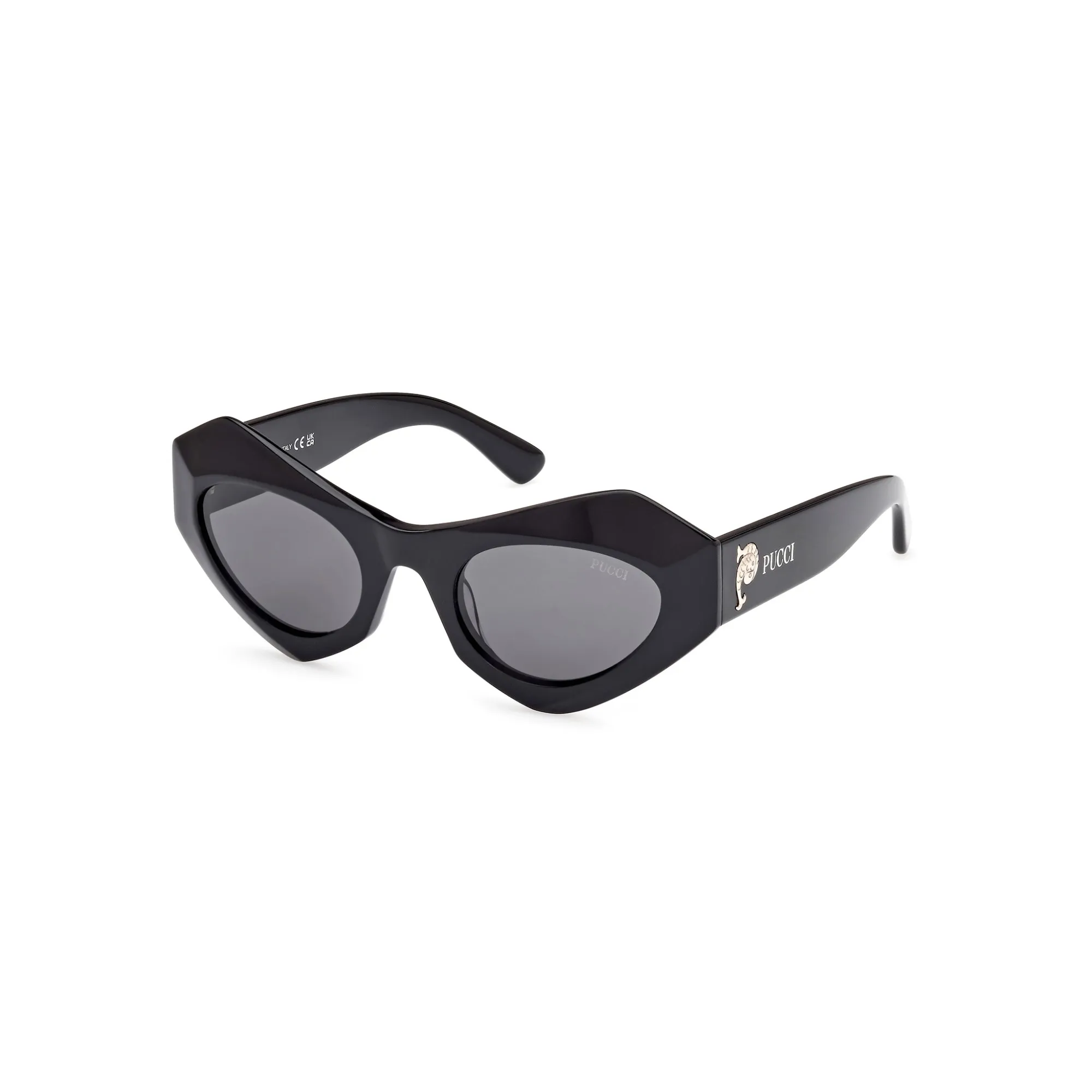   Emilio Pucci EP 0214 - 01A Nero Lucido | Occhiale Da Sole Donna 