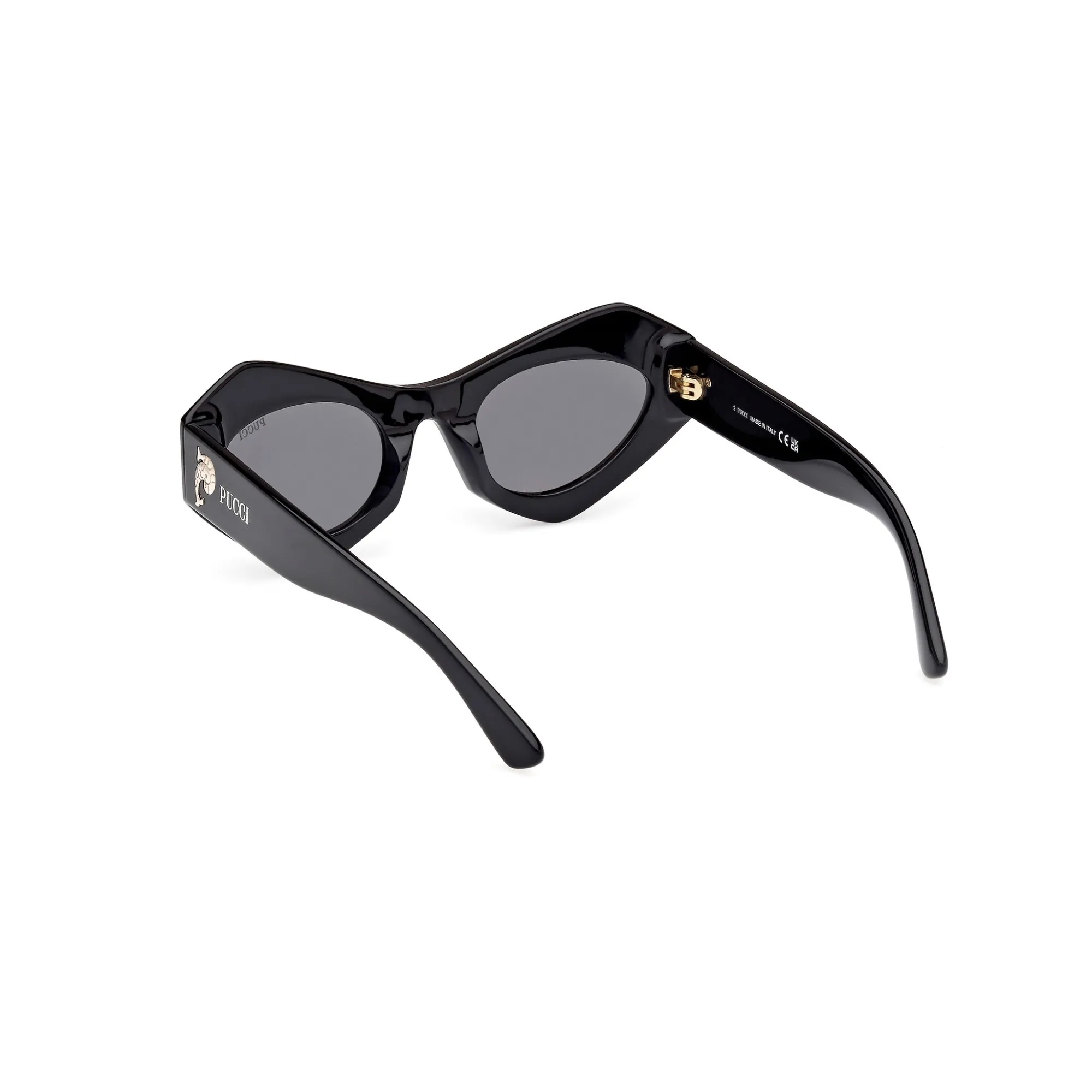   Emilio Pucci EP 0214 - 01A Nero Lucido | Occhiale Da Sole Donna 