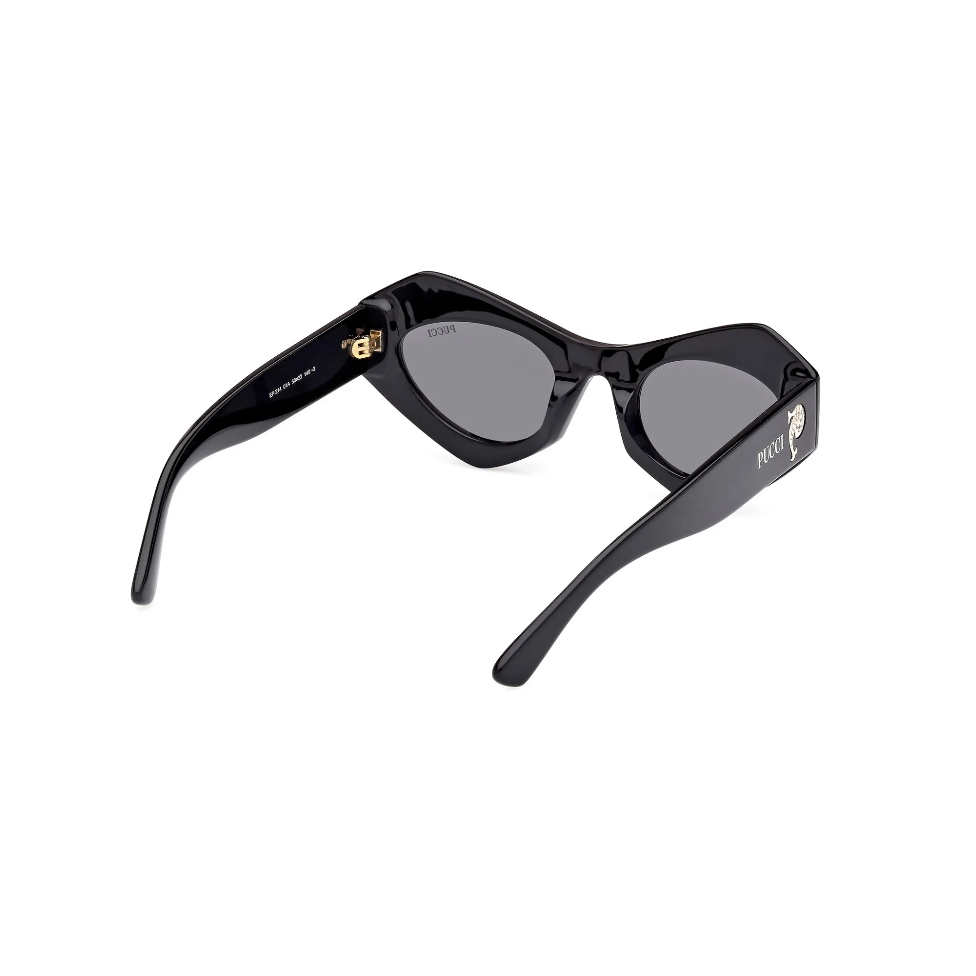   Emilio Pucci EP 0214 - 01A Nero Lucido | Occhiale Da Sole Donna 