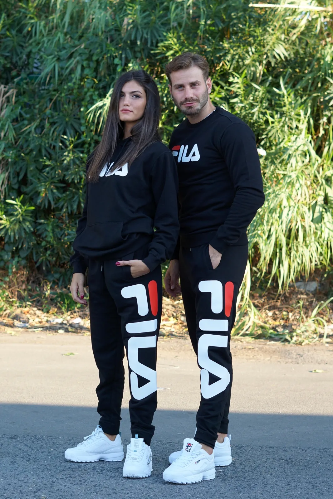 Felpa con cappuccio CLASSIC PURE FILA 681090 INV