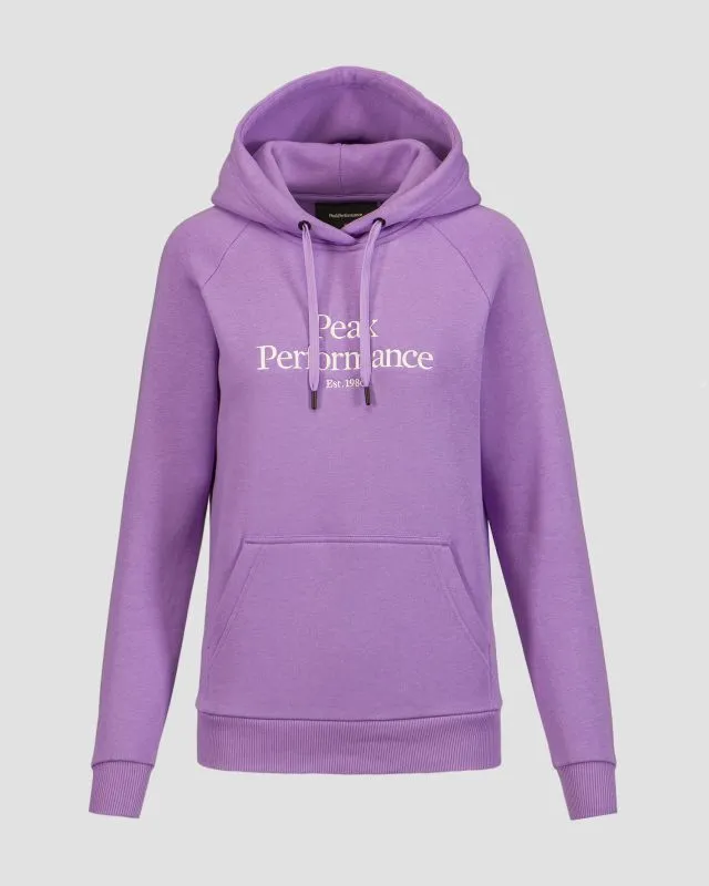Felpa con cappuccio da donna Peak Performance Original