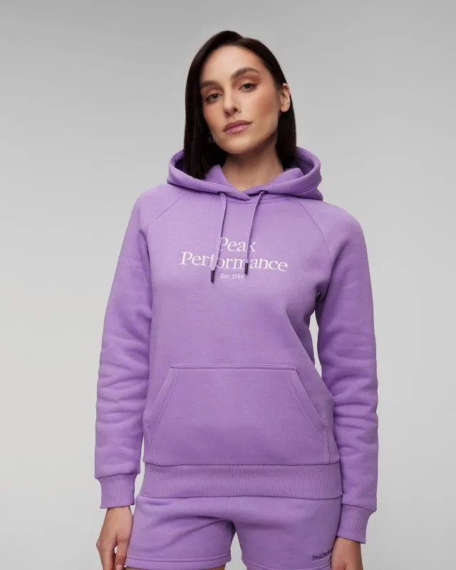 Felpa con cappuccio da donna Peak Performance Original