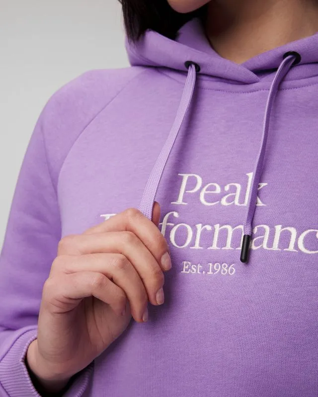 Felpa con cappuccio da donna Peak Performance Original