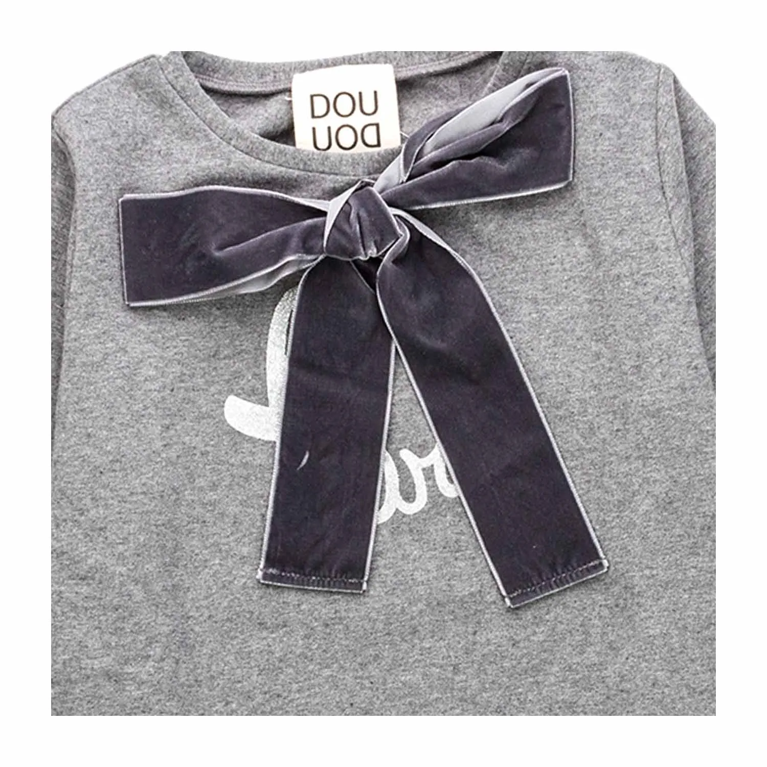 Felpa Con Fiocco Bambina Teen