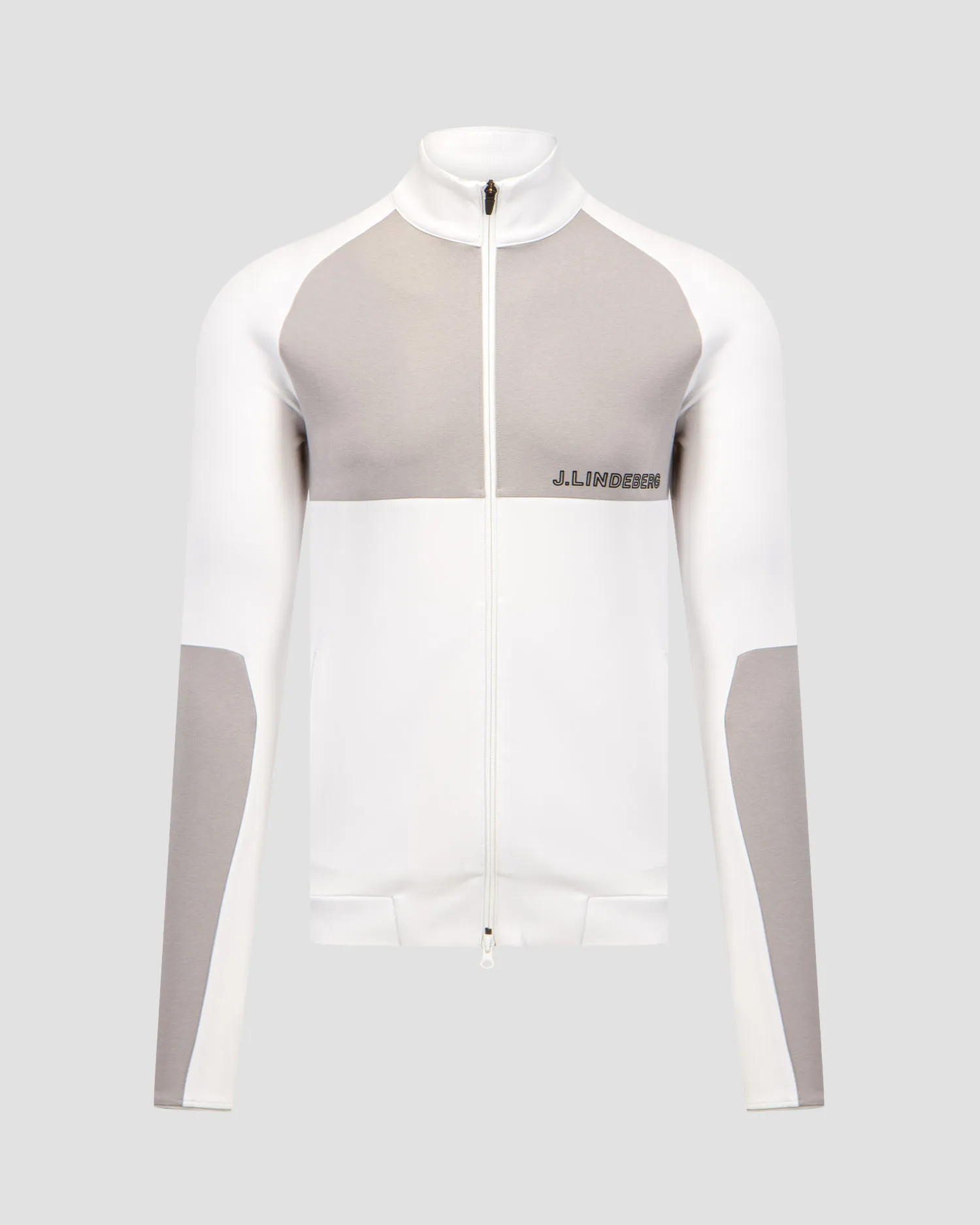 Felpa da uomo J.Lindeberg Lazarus AMJS09077-white