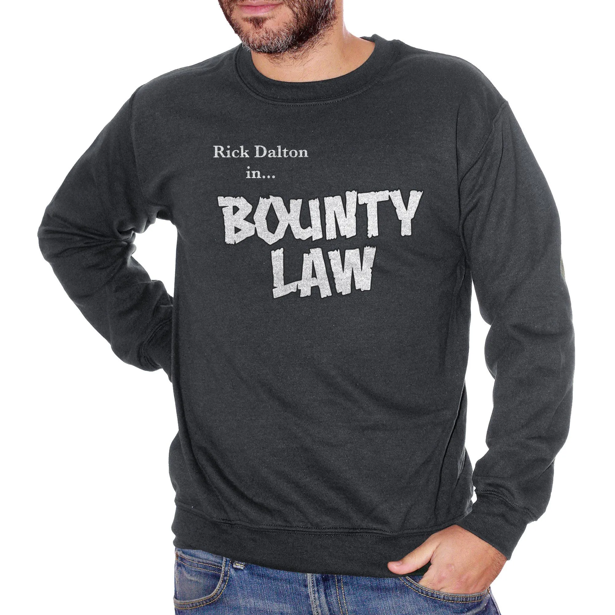 Felpa Girocollo Bounty Law 2 Rick Dalton Once Upon a Time in Hollywood - Movie Choose ur Color