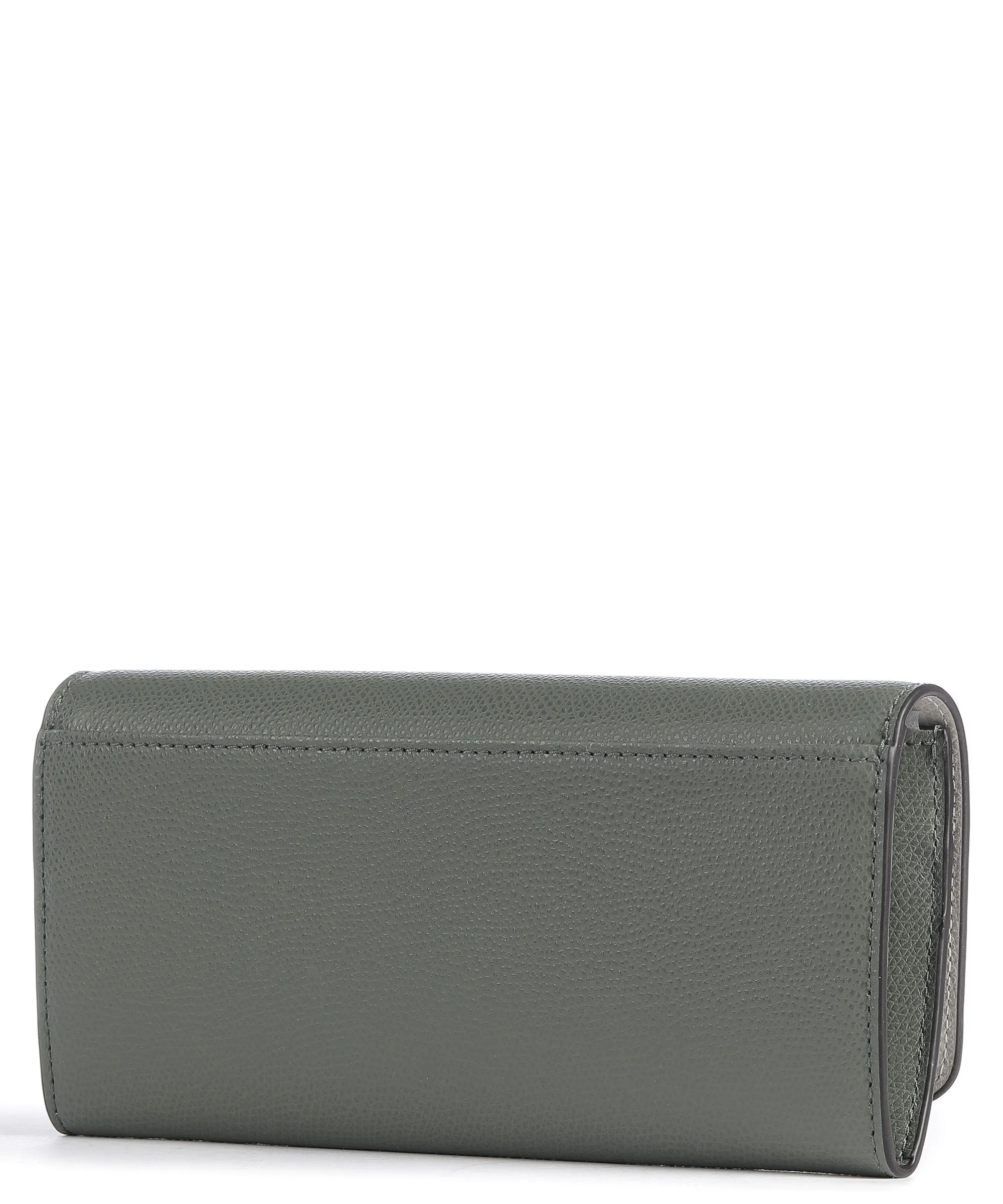  Furla Camelia Continental Portafoglio pelle granulata verde scuro  