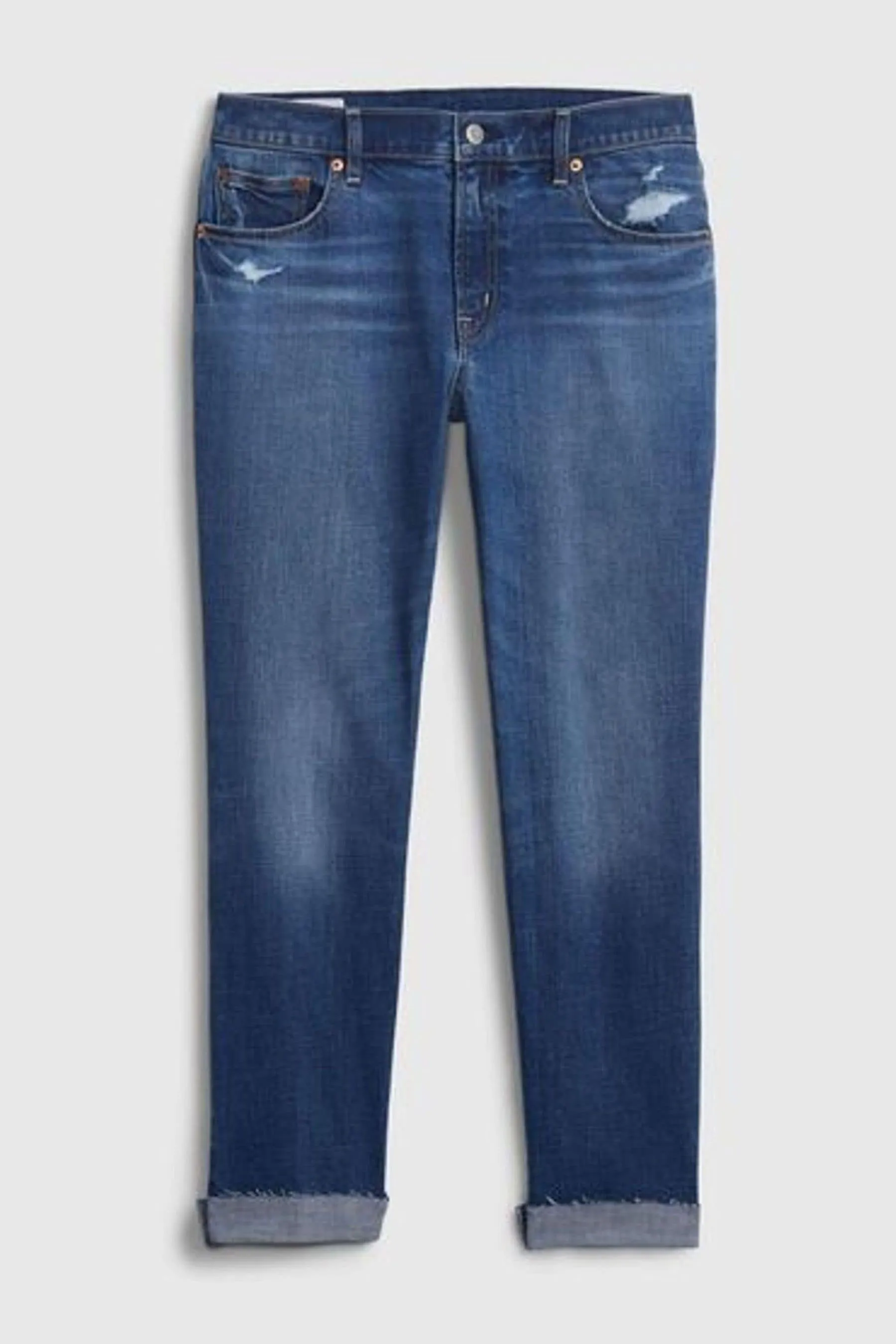 Gap - girlfriend Jeans a vita medio alta