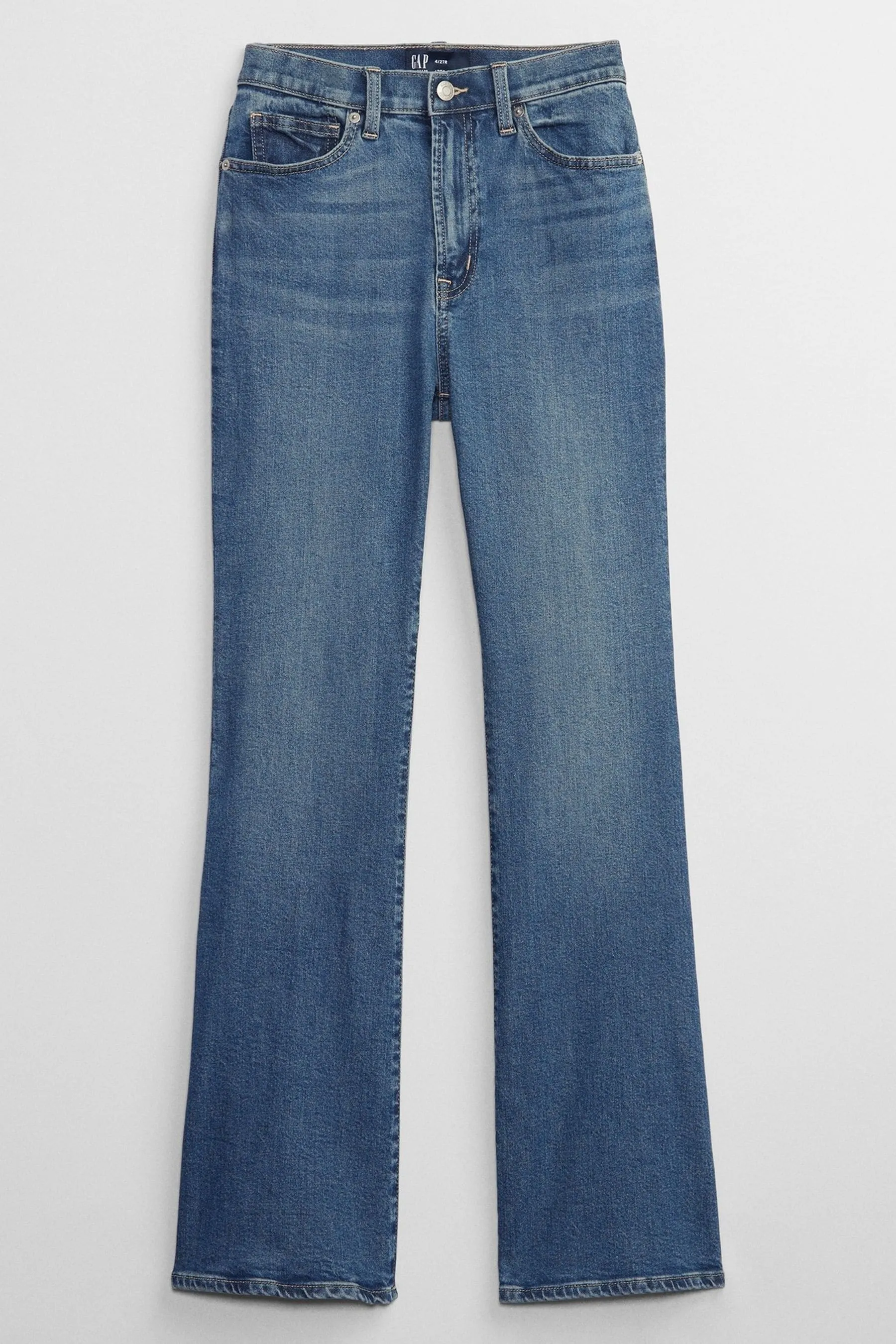 Gap - Jeans elasticizzati svasato a vita alta anni '70