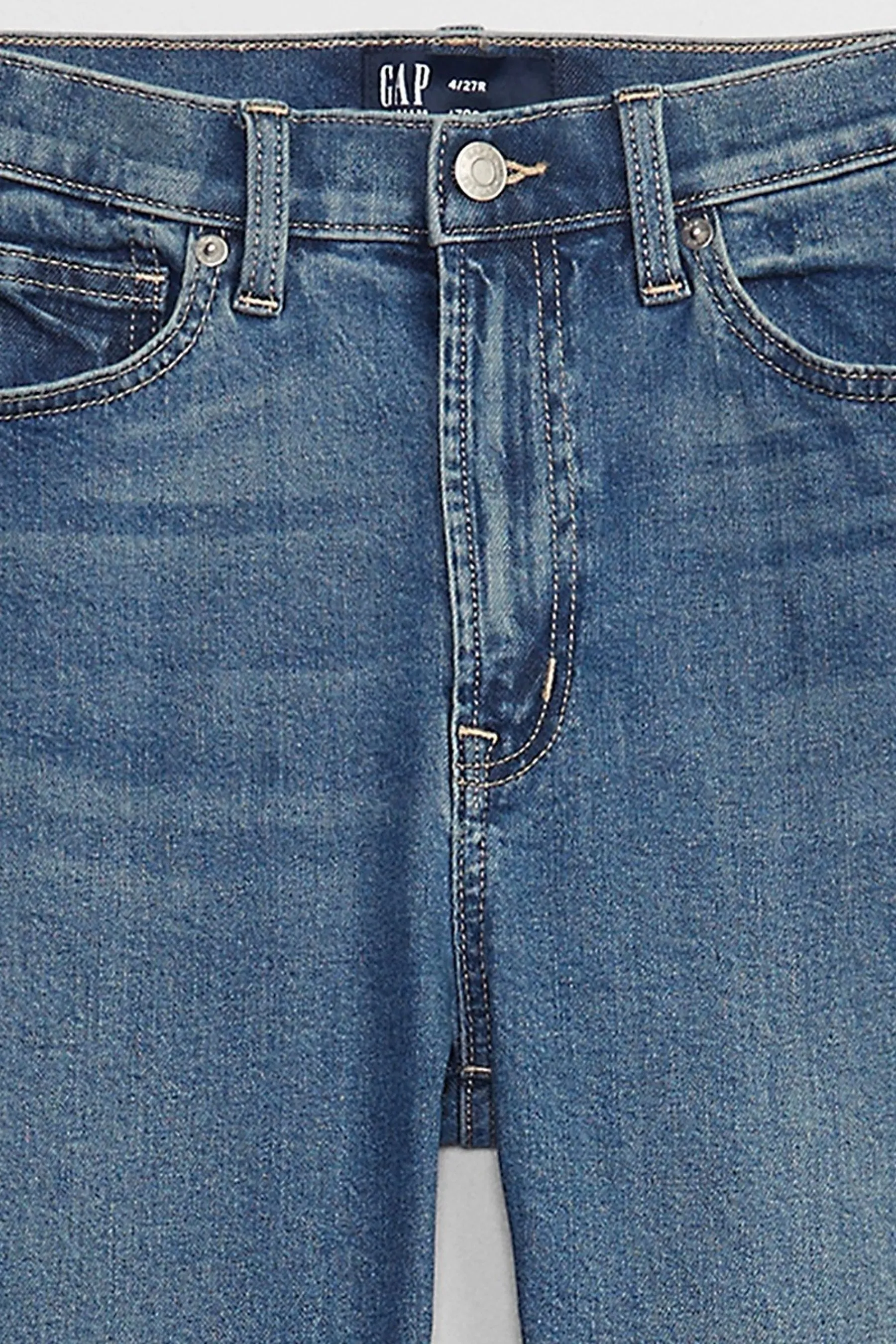 Gap - Jeans elasticizzati svasato a vita alta anni '70