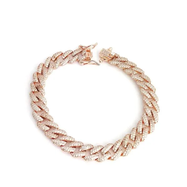 G&D Gioielli Bracciale Groumette Rosè