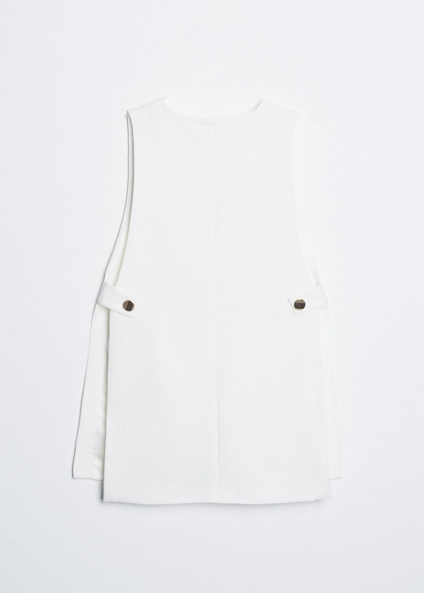 Gilet bottoni dorati