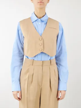 Gilet crop Actualee
