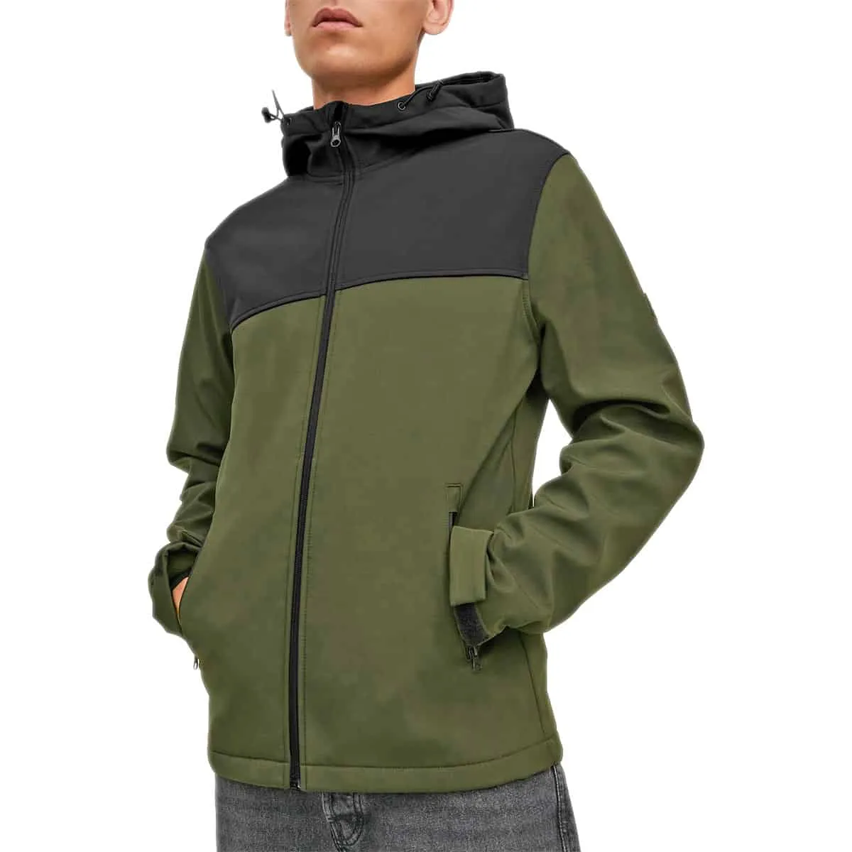 Giubbino Softshell Felpato Cappuccio MARVIN Uomo J&J