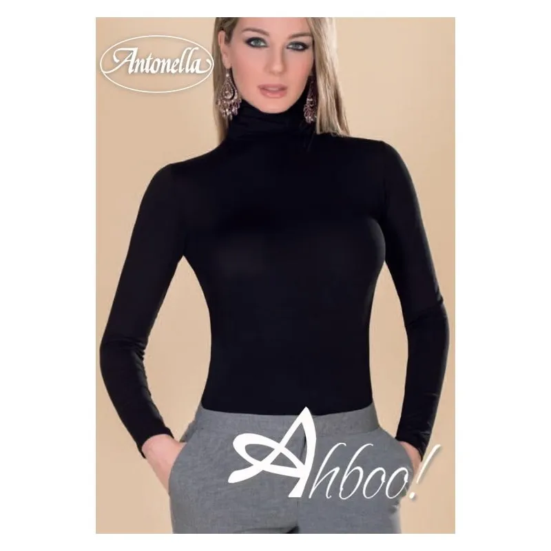  Intimo Antonella Dolcevita in viscosa a manica lunga Antonella 62894-L conf. 3 pz