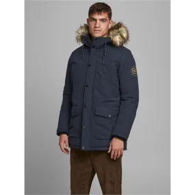 Jack & Jones parka giaccone uomo con cappuccio