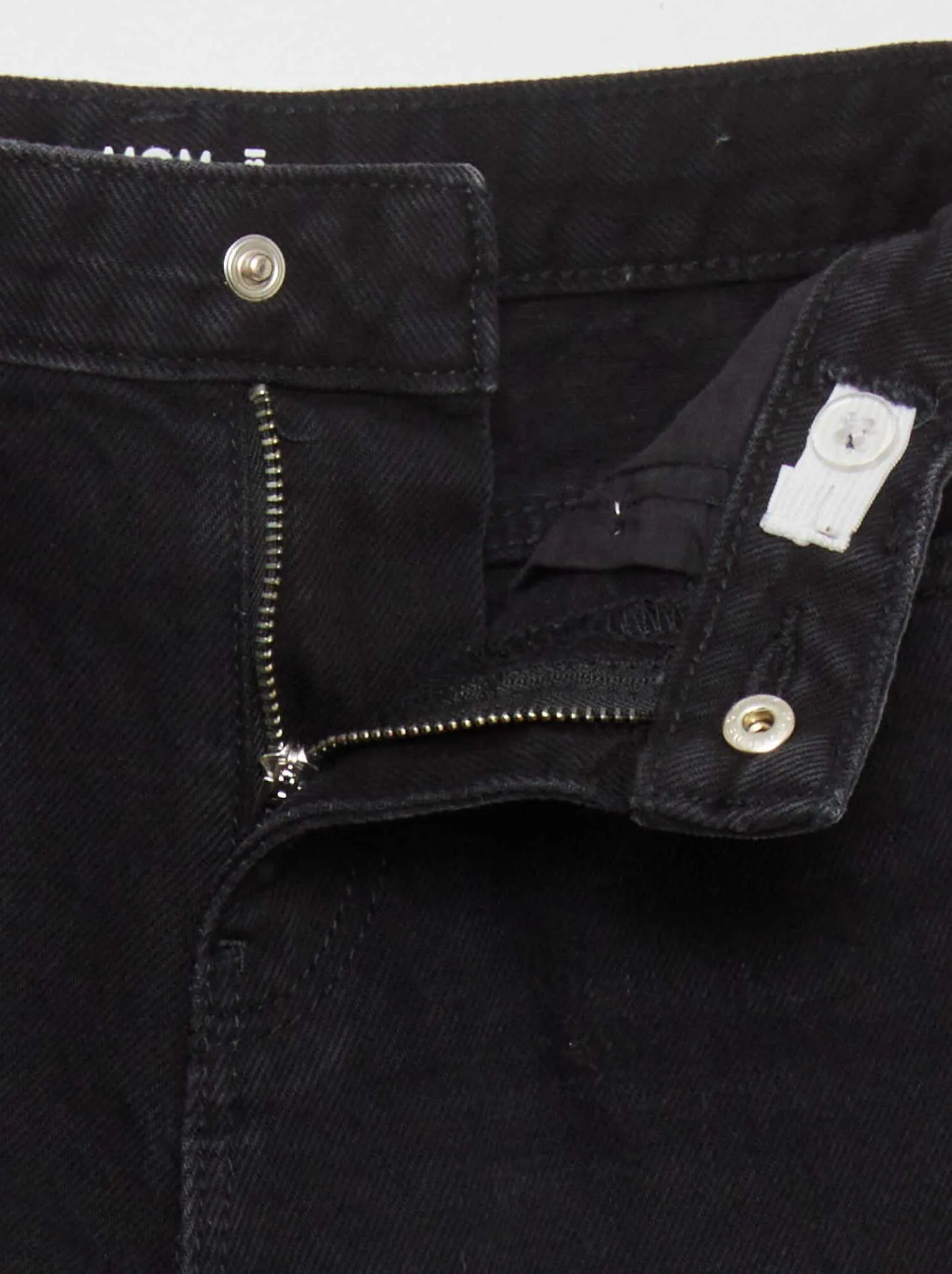 Jeans a vita alta - GRIGIO