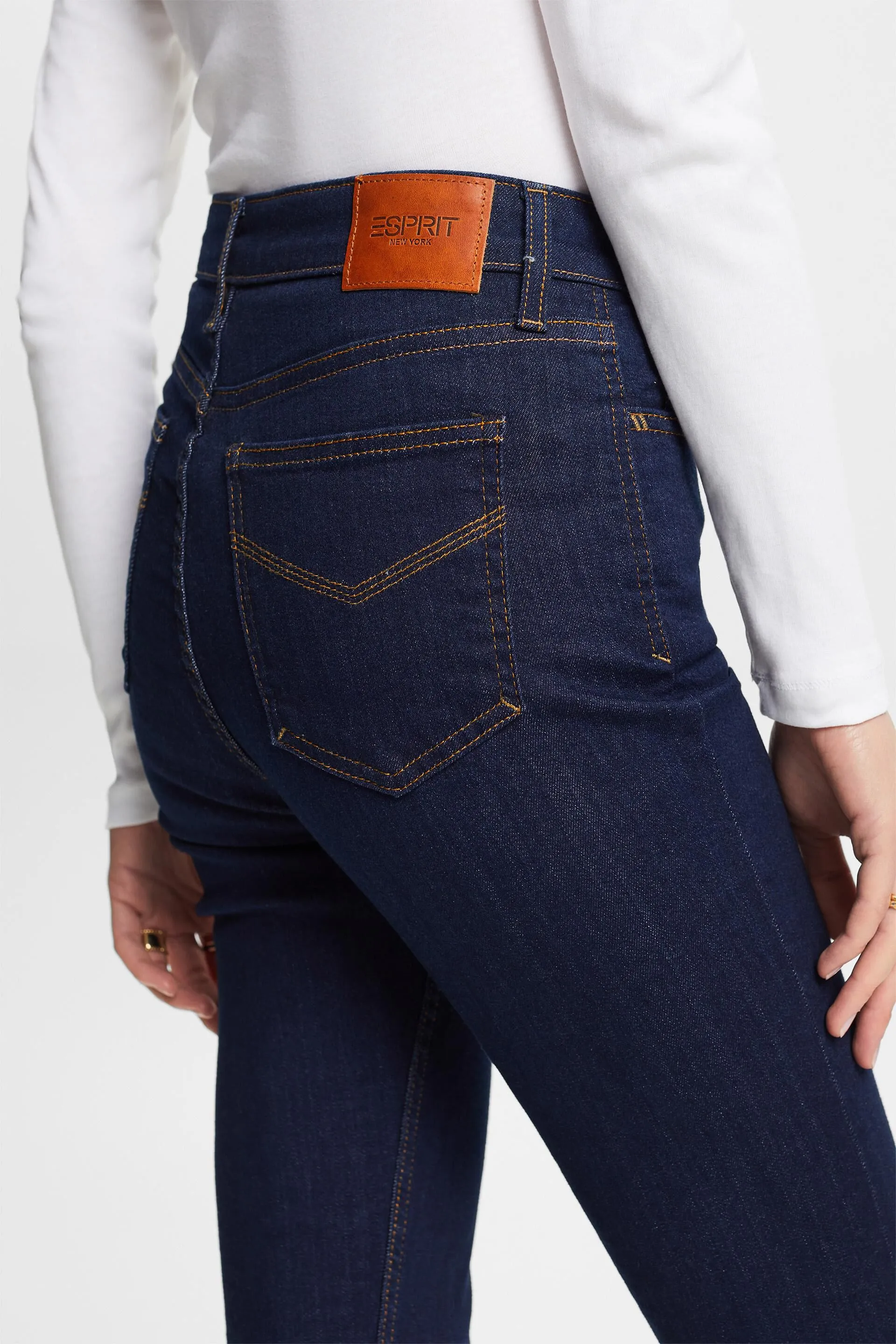 Jeans bootcut a vita alta