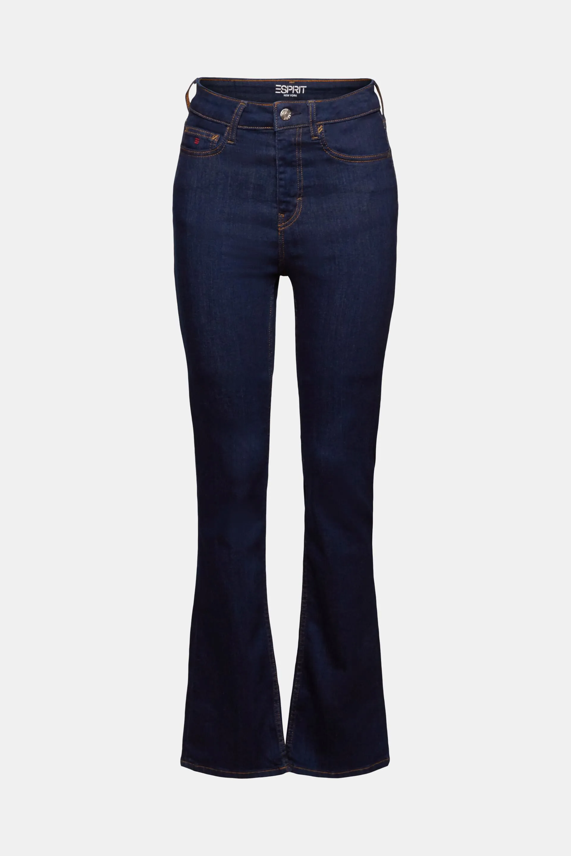 Jeans bootcut a vita alta