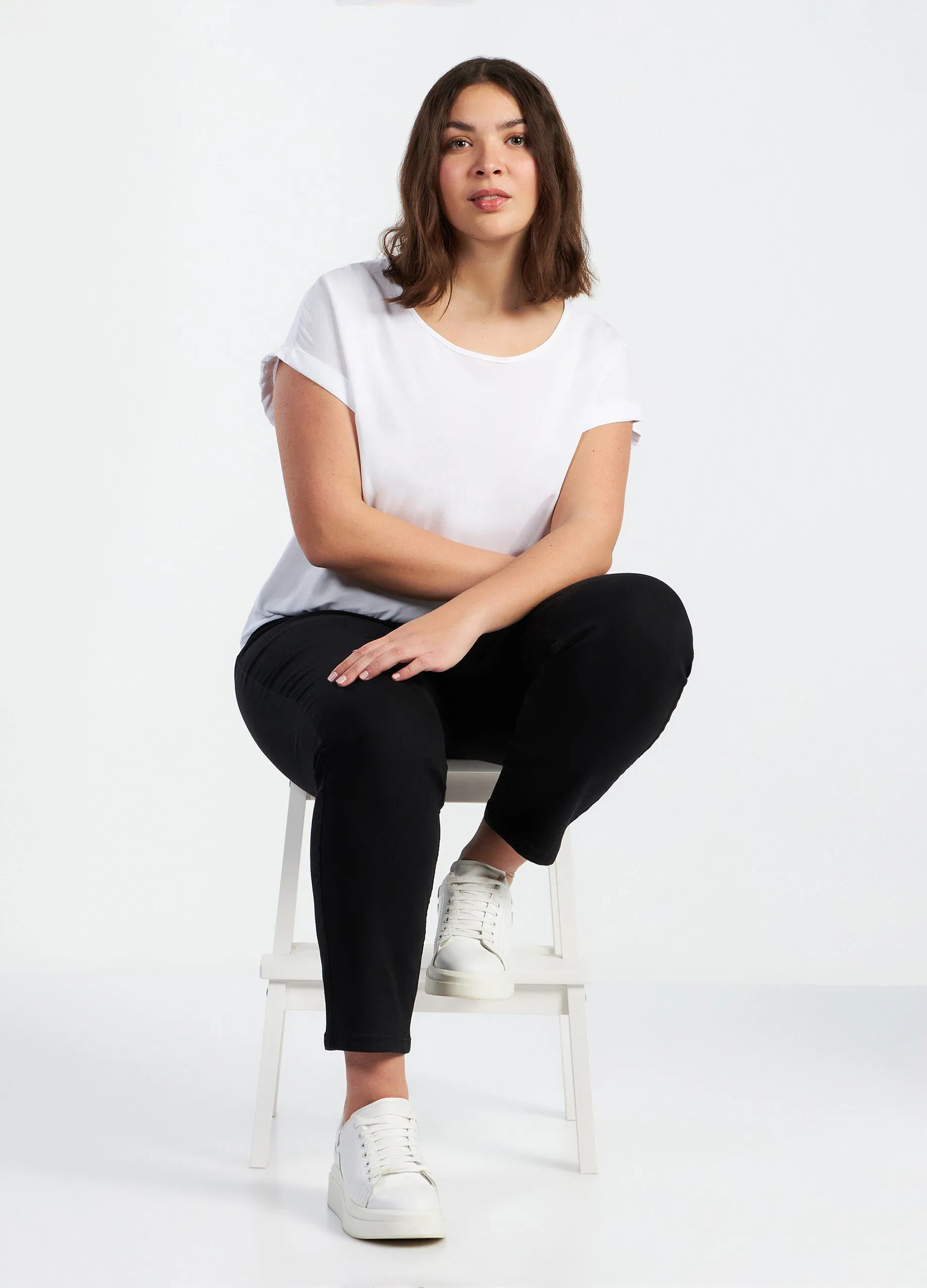 Jeggings a vita alta curvy