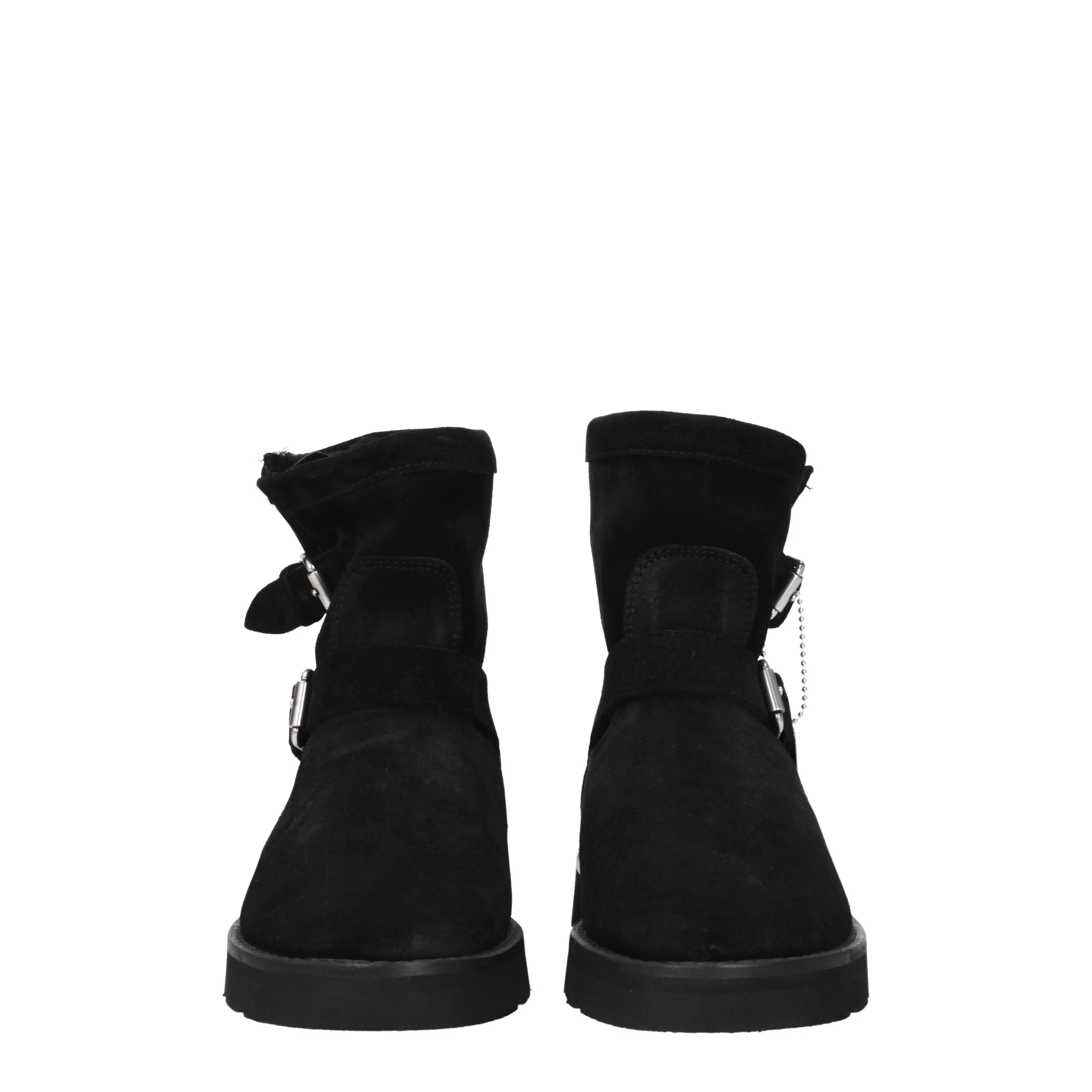 Kenzo Stivaletti Donna Camoscio Nero