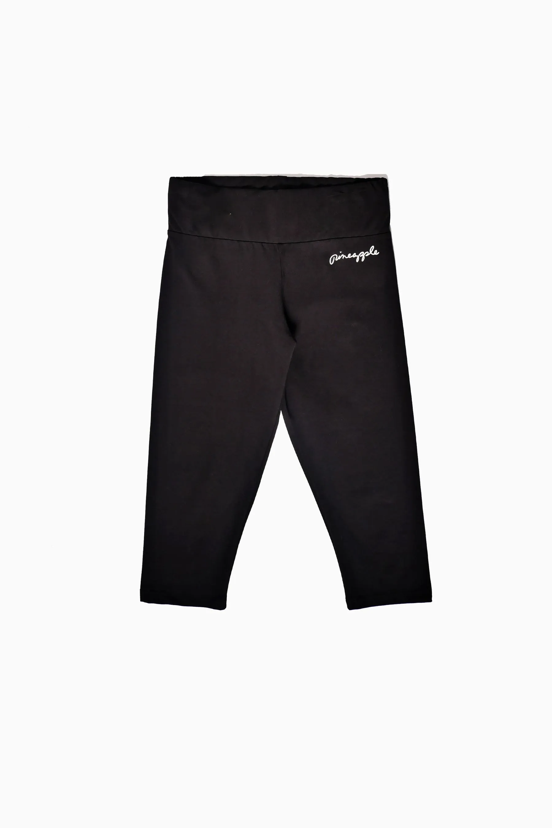 Leggings corti a vita alta con fascia