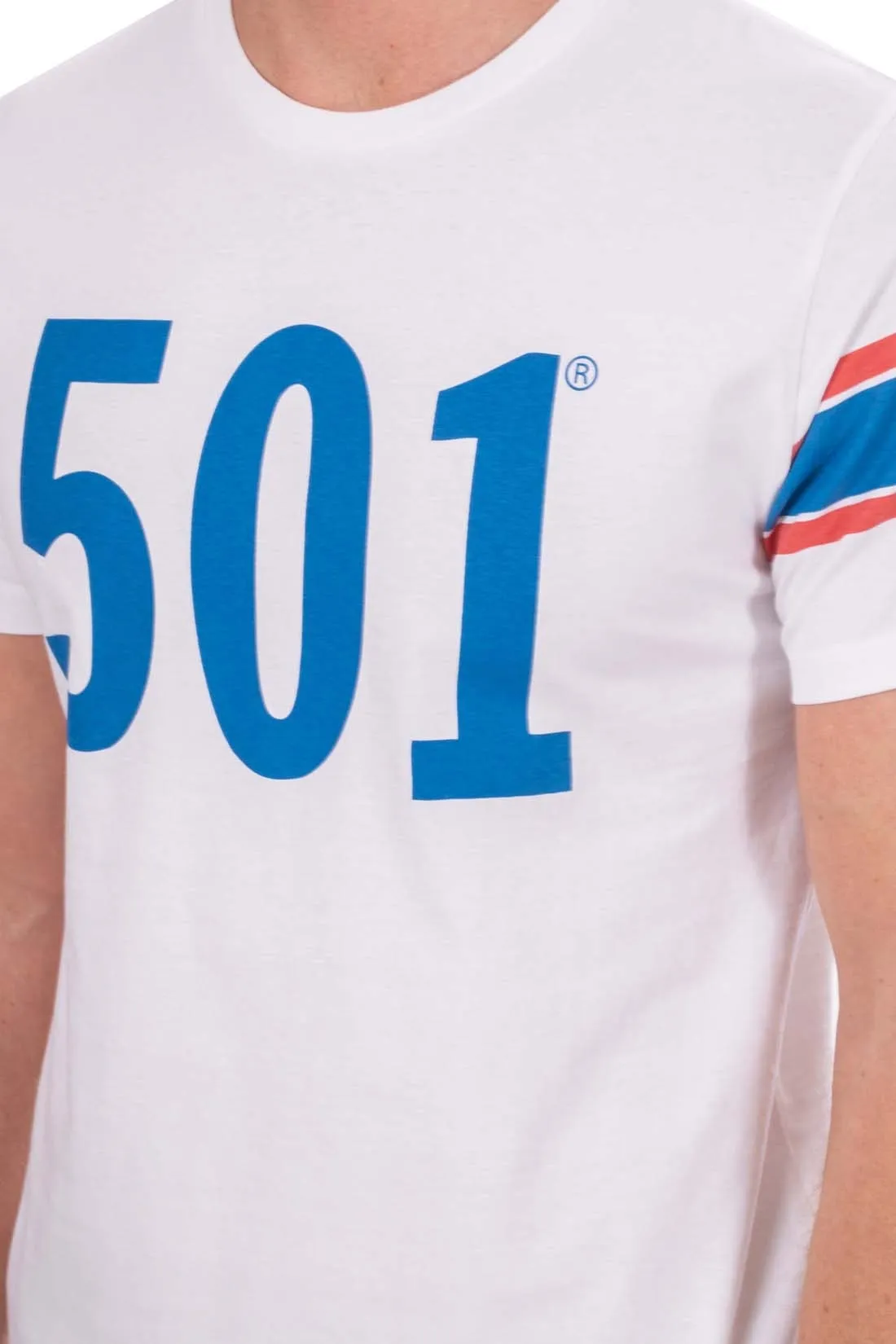 LEVI'S T-shirt uomo con logo 501
