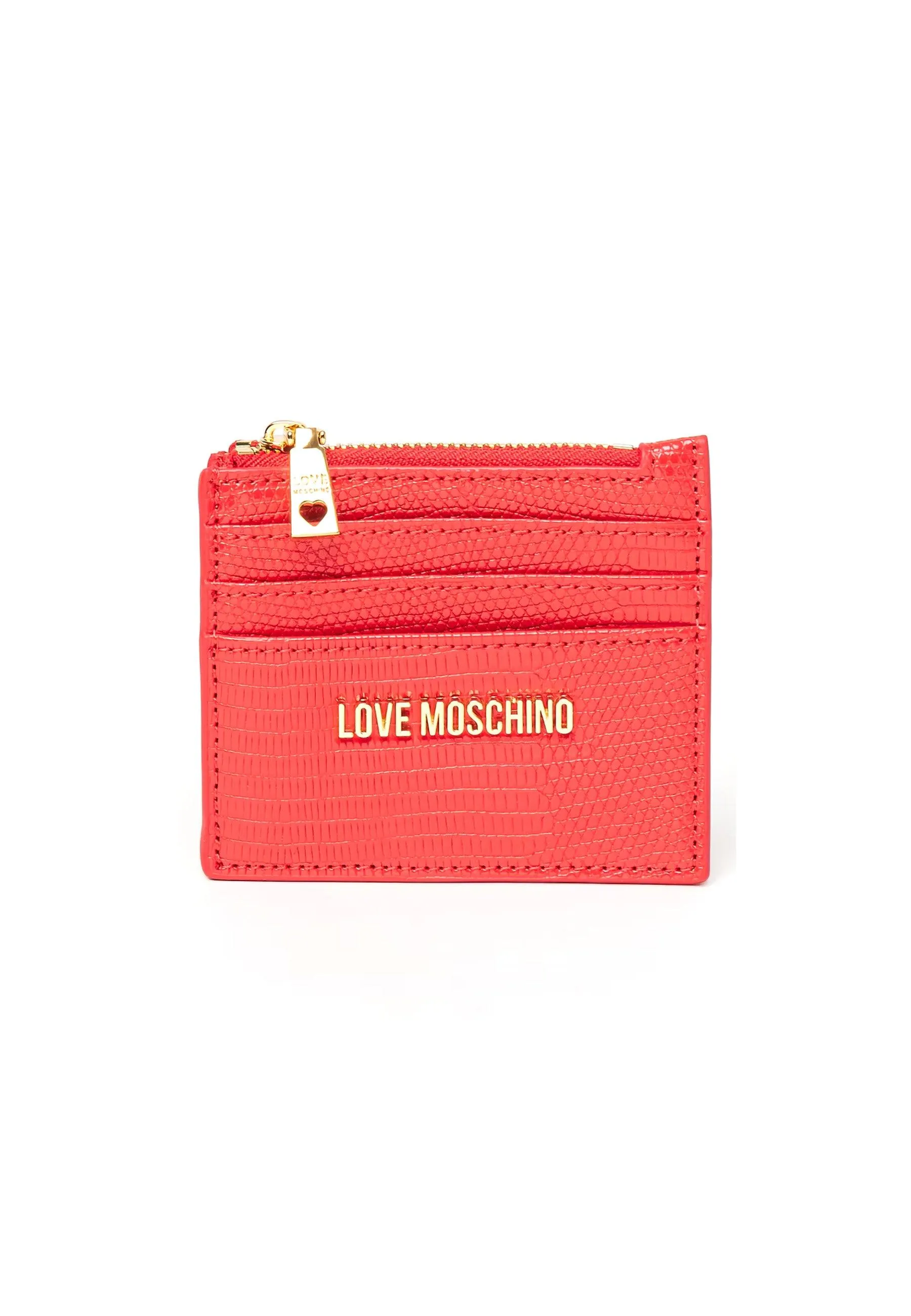 LOVE MOSCHINO Portafoglio Portacarte Donna Rosso JC5722PP0GKU0500