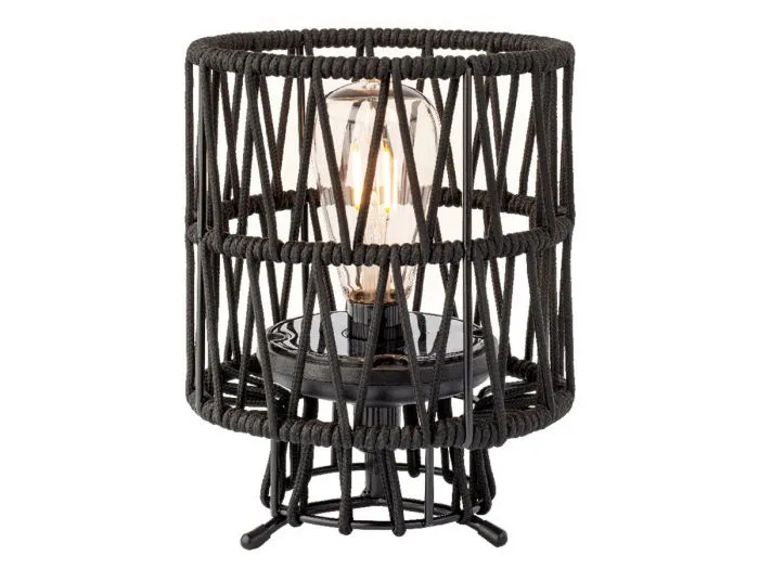 Lumineo Black lampada solare da tavolo