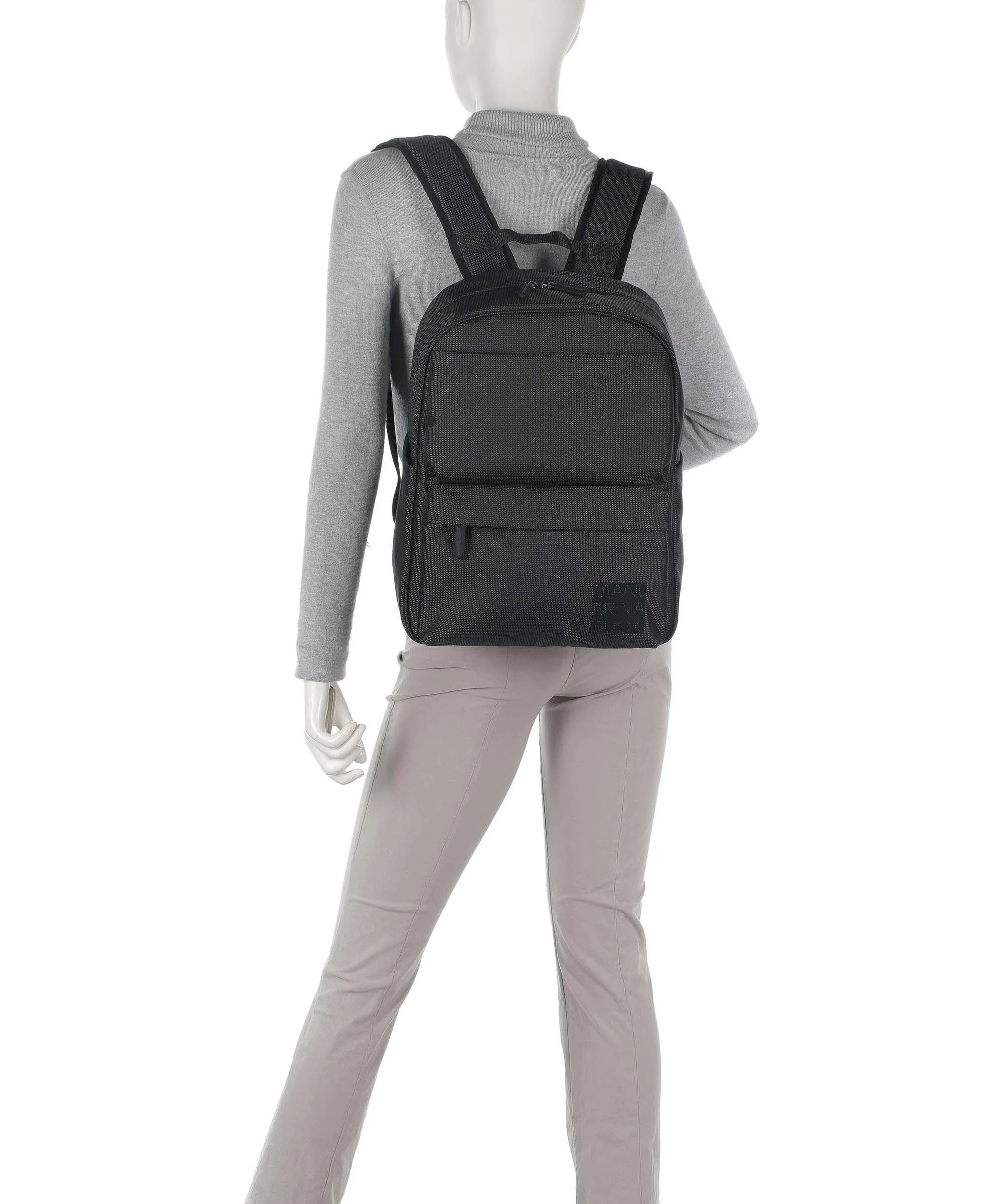  Mandarina Duck District Zaino 14″ poliestere nero  