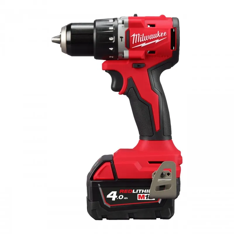 Milwaukee M18 BLPDRC-402C Trapano a Percussione Compatto batteria 4 Ah