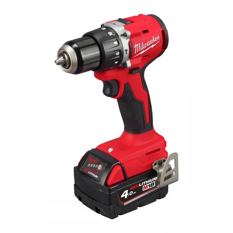 Milwaukee M18 BLPDRC-402C Trapano a Percussione Compatto batteria 4 Ah