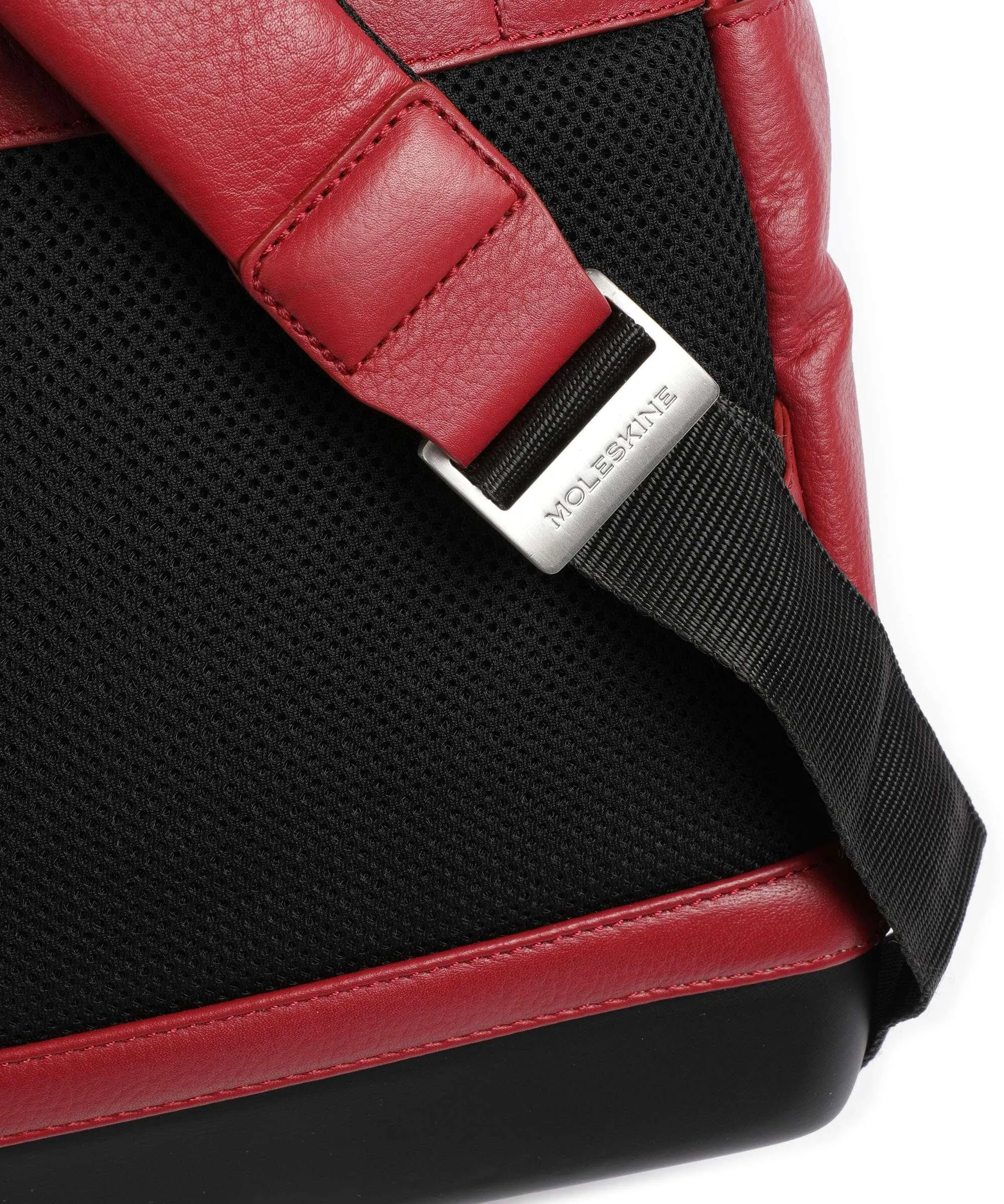  Moleskine Classic Leather Collection Zaino 15″ pelle granulata rosso  