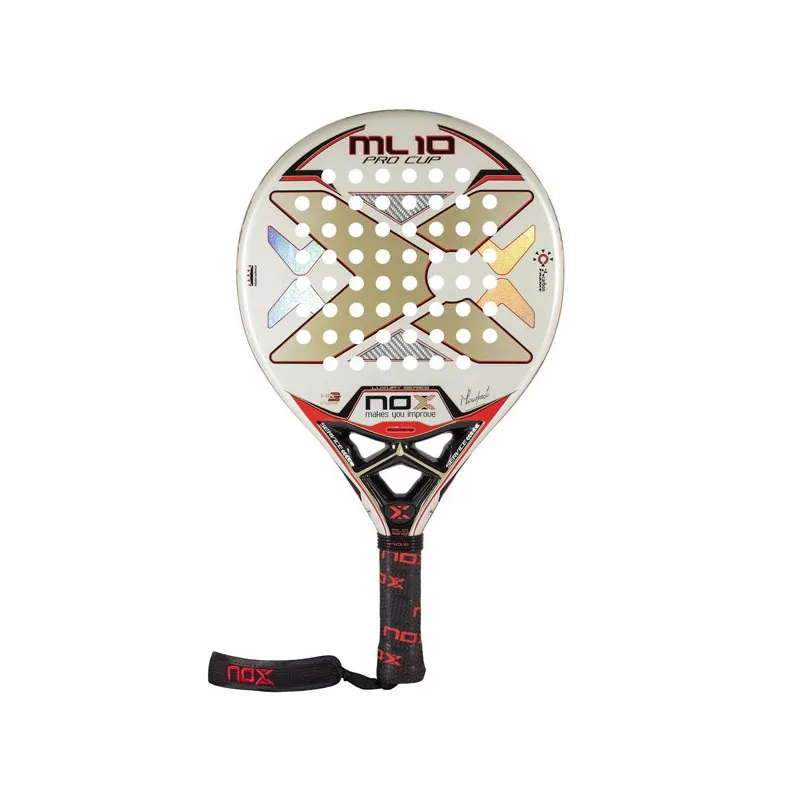 NOX ML10 PRO CUP LUXURY 2022 by MIGUEL LAMPERTI - RACCHETTA PALA PADEL - BIANCO/ORO/NERO/ROSSO