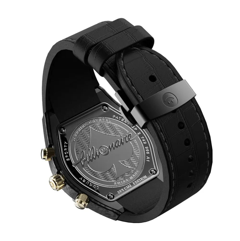Orologio Billionaire Cronografo Nero