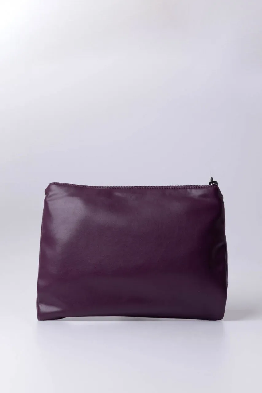 Pochette con fiocco PRISM VIOLET