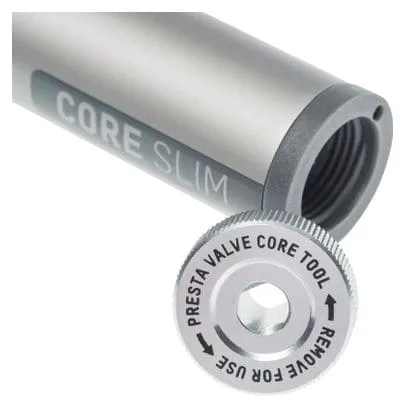 Pompa a mano Blackburn Core Slim argento