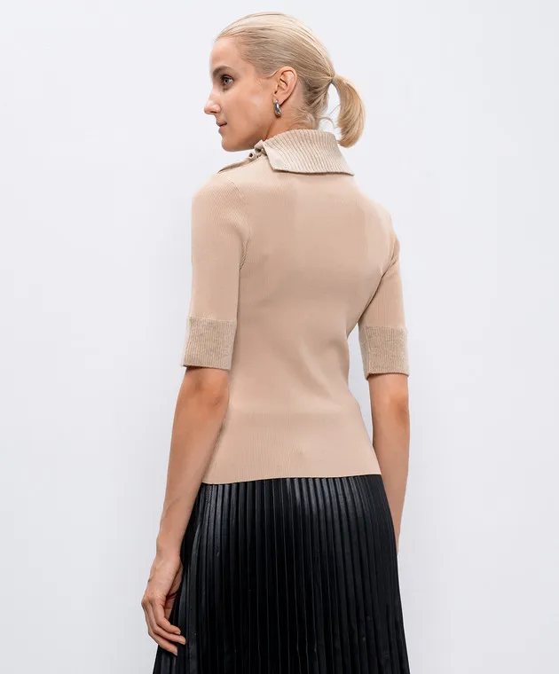 PROENZA SCHOULER Top a coste beige WL2447533KY335