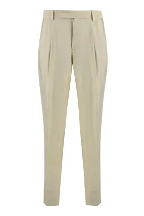 PT01 Pantaloni Torino Pantaloni in lino e viscosa