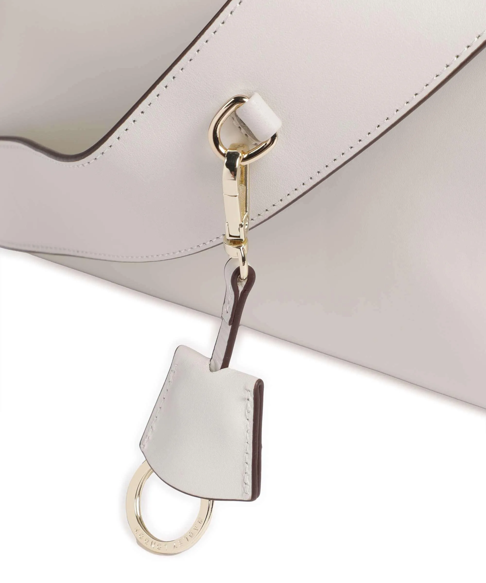  Radley London Pockets Icon Borsa a tracolla pelle di vacchetta finemente grana avorio  