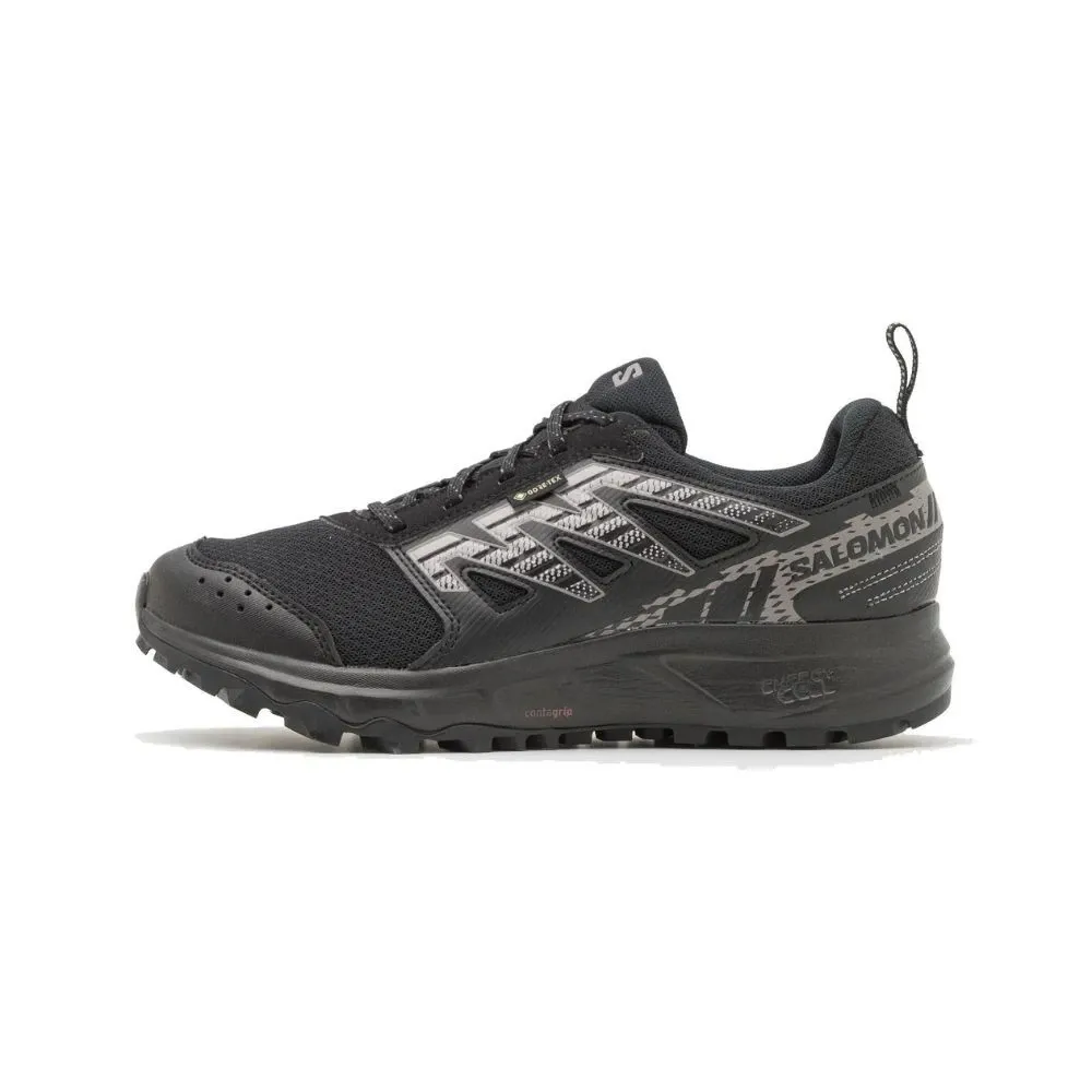 Scarpe Trail Salomon Wander Gtx Nere/Peltro/Grigio Gelo