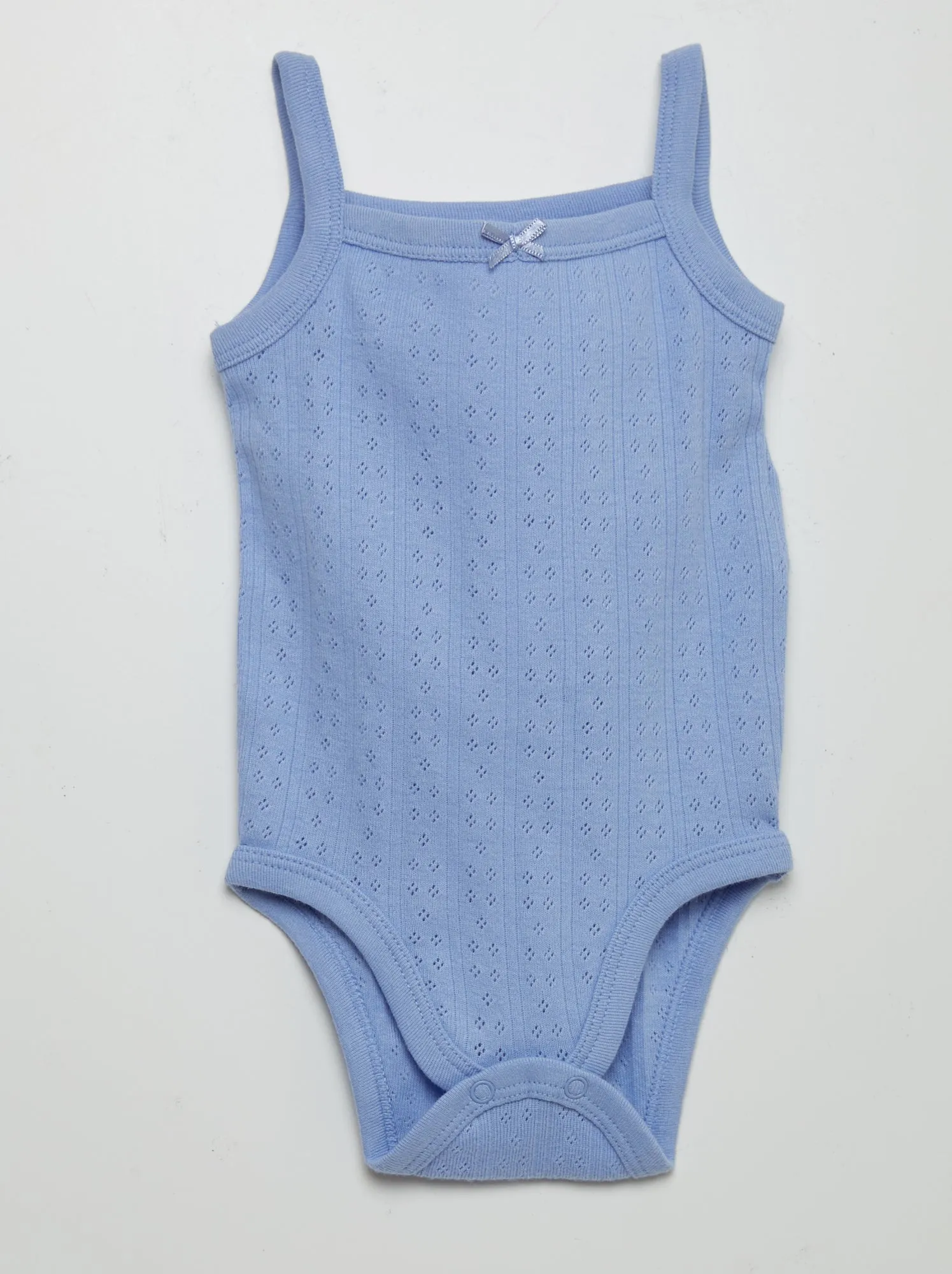 Set di 3 body con spalline - BLU